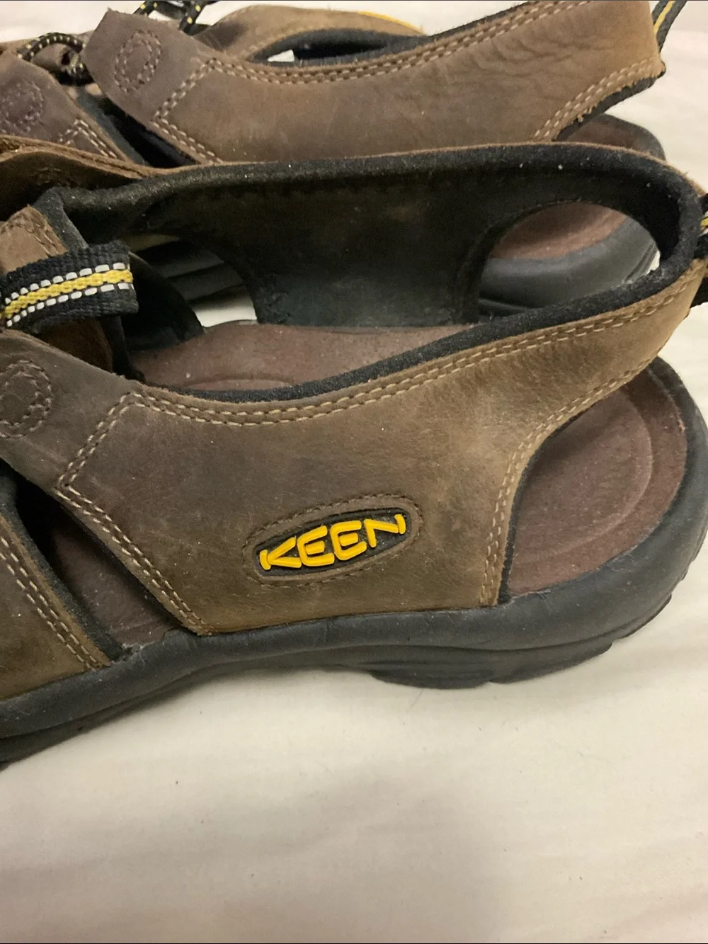 Keen Newport Brown Men's Closed-Toe Outdoor Sandals 12